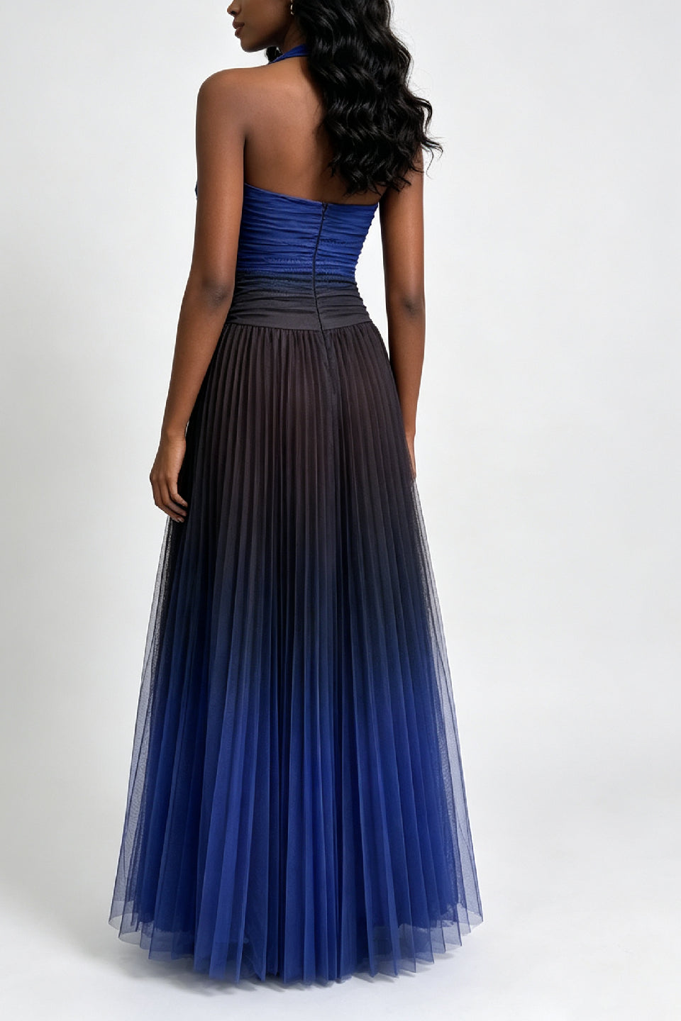 Midnight Ombre Gown