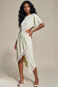 Sage Whisper Midi Dress