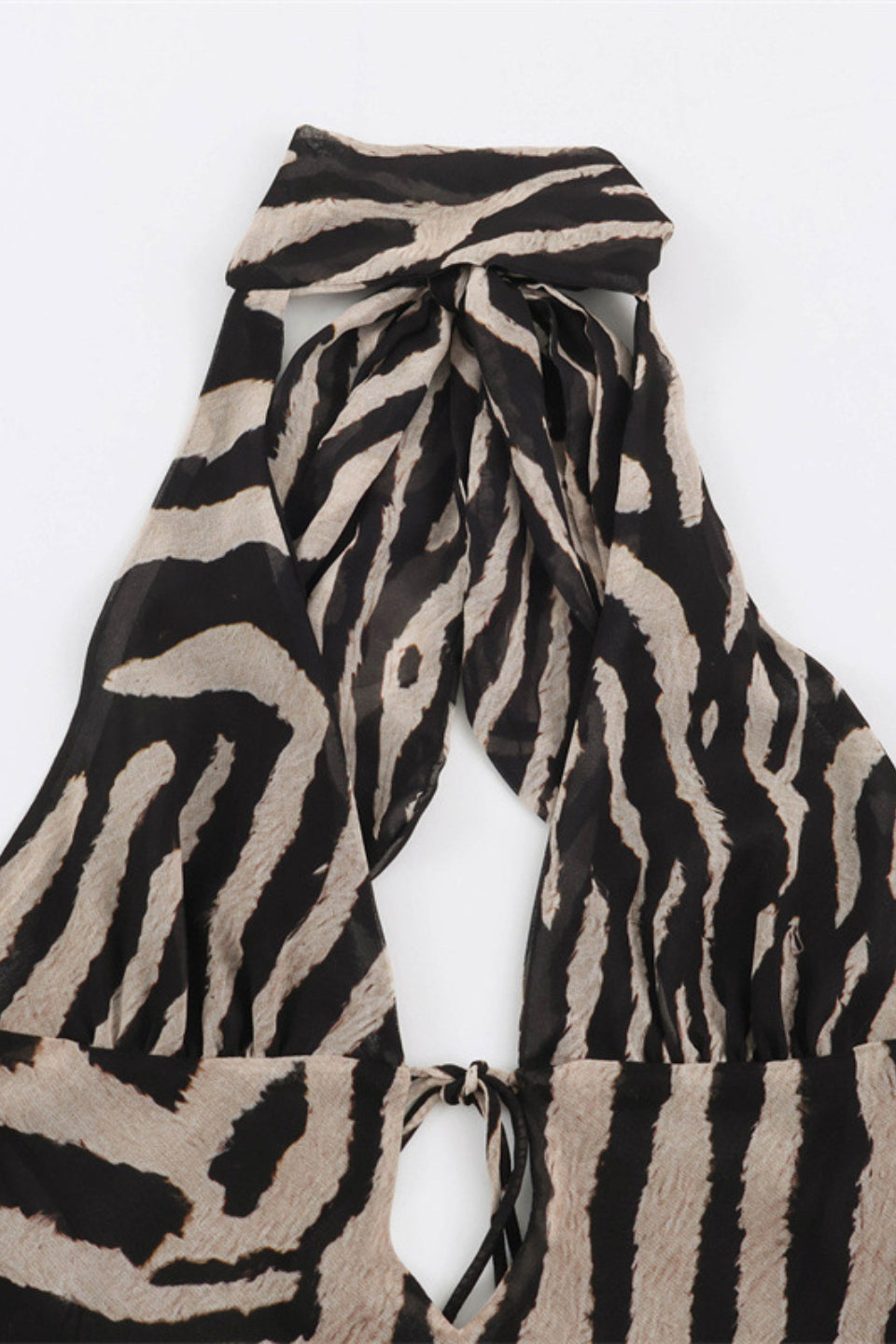 Zebra Muse Maxi Dress