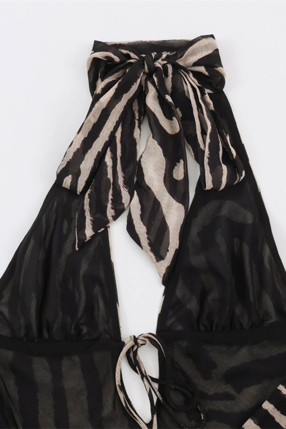 Zebra Muse Maxi Dress