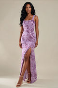 Lavender Bloom Gown