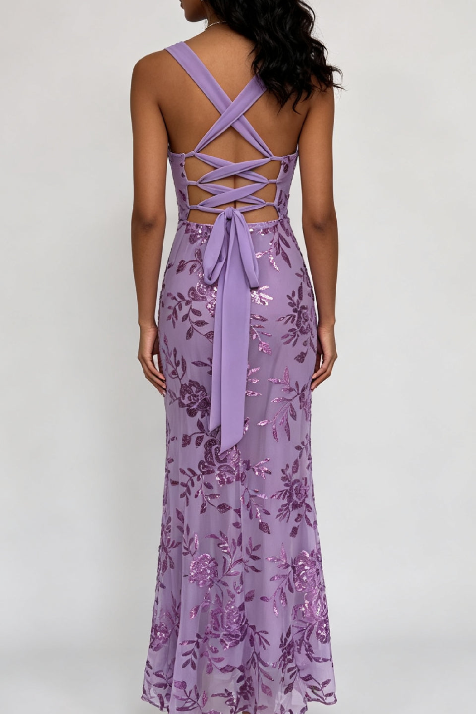 Lavender Bloom Gown