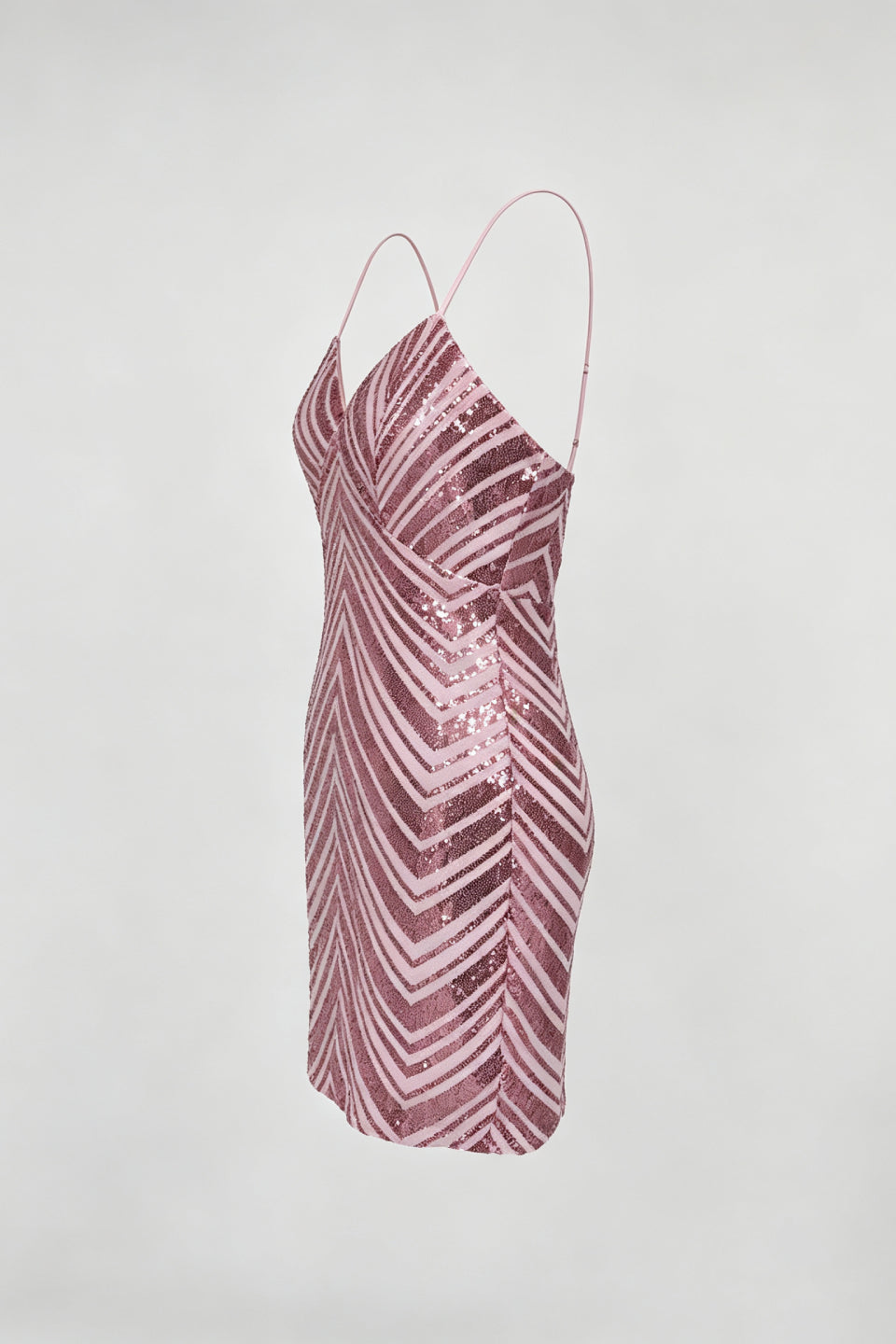 Blush Prism Sequin Mini Dress