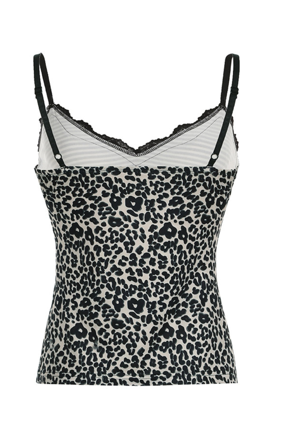 Leopard Lace Cami Top