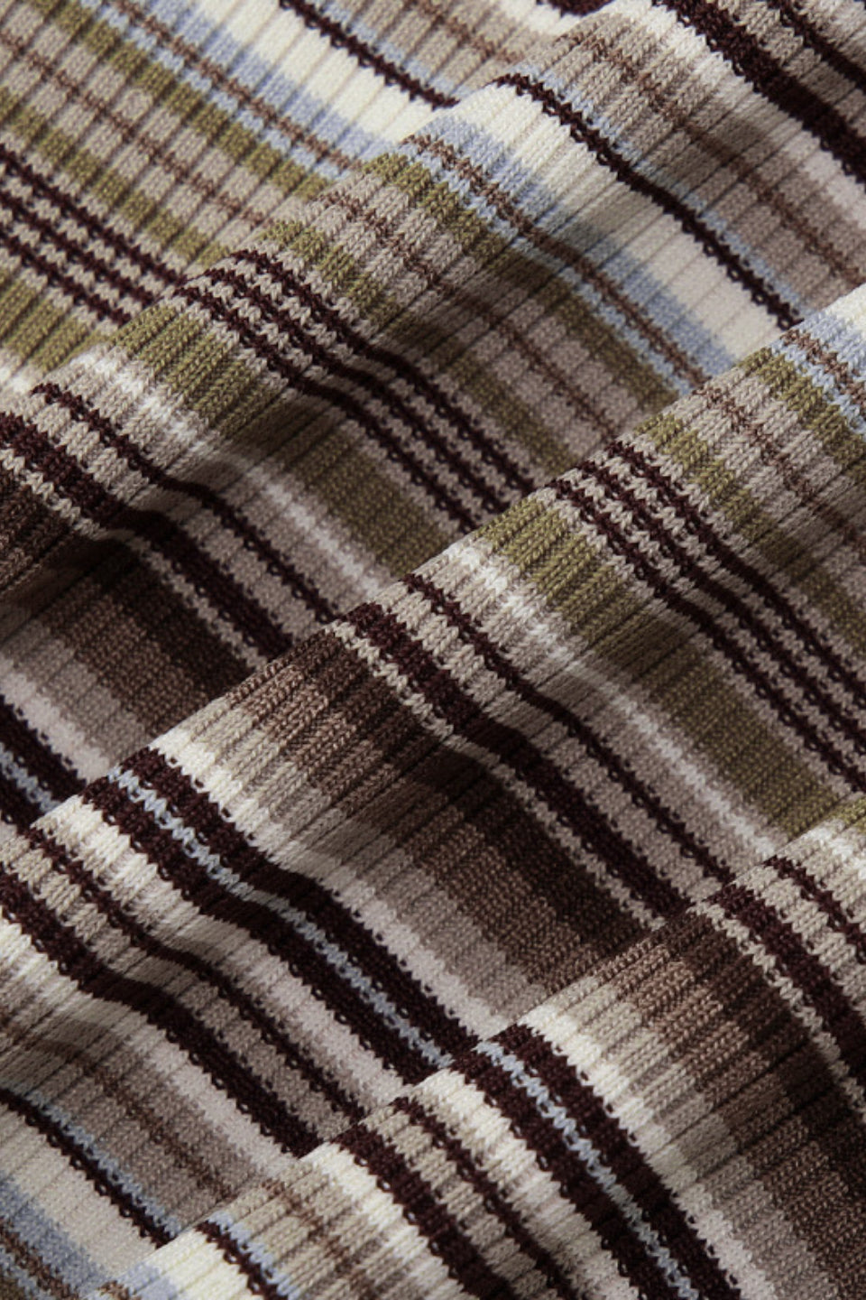 Cocoa Stripe Knit Set