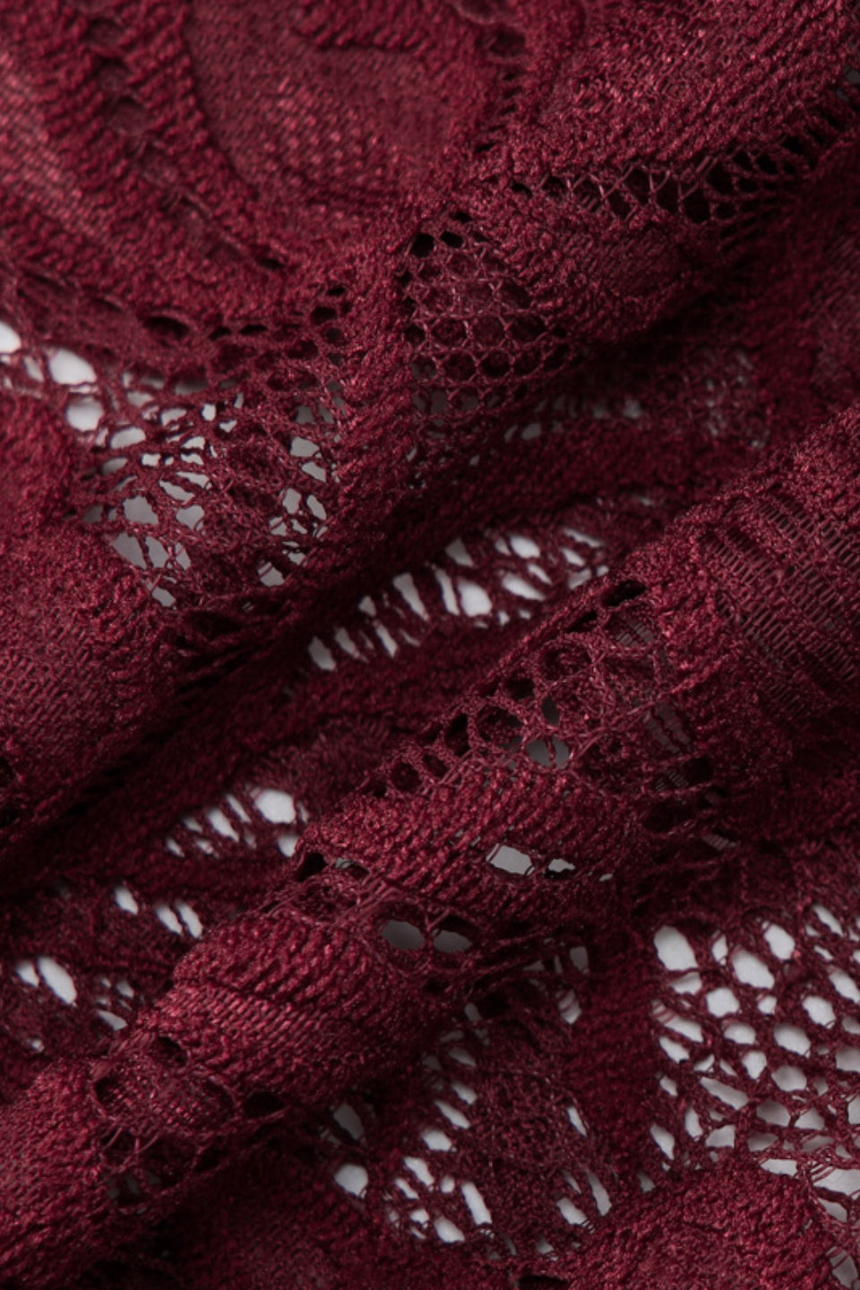 Burgundy Lace Muse Top