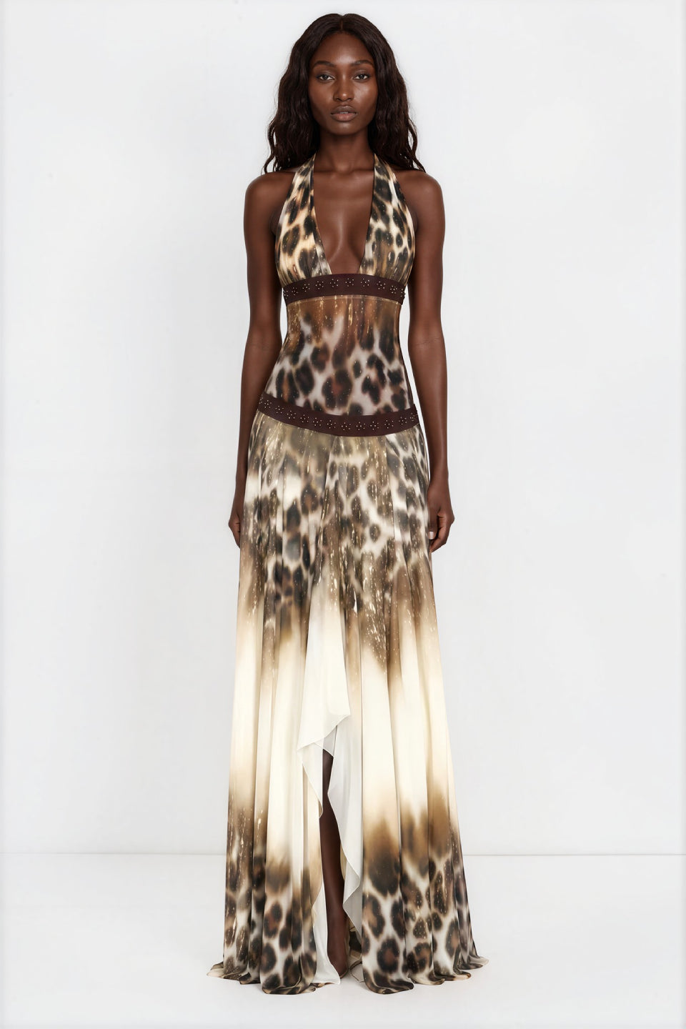 Leopard Ombre Muse Maxi Dress
