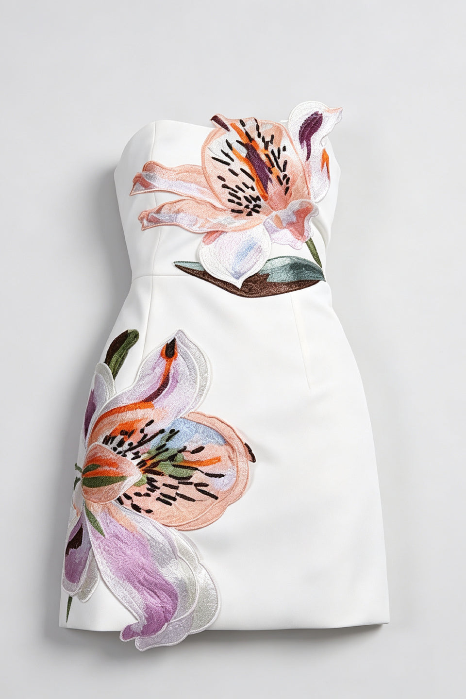 Ivory Lily Bodycon Mini Dress