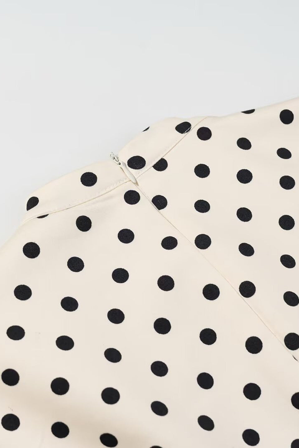 Polka Dot Bow Mini Dress