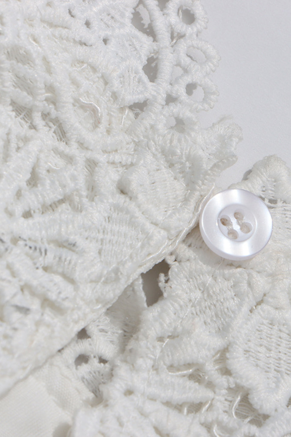 Ivory Floral Cape Mini Dress